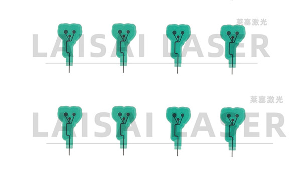 基于石墨烯為原材料的穿戴式血糖印刷電極激光模切機
