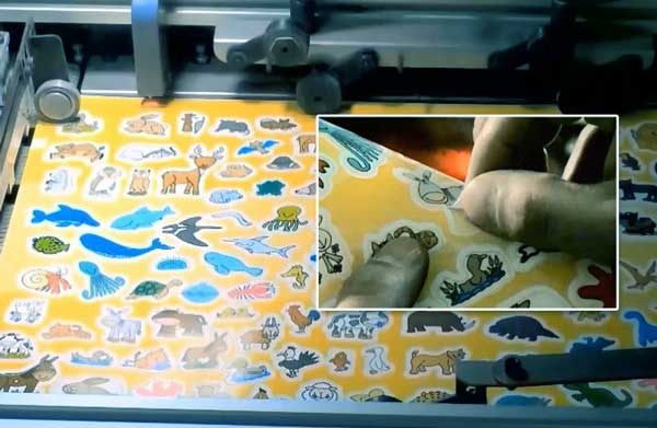 不干膠激光模切 激光模切機(jī)跟激光切割機(jī)是同一種設(shè)備嗎?(圖1)